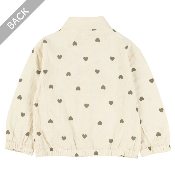 楊柳ガーゼブルゾン