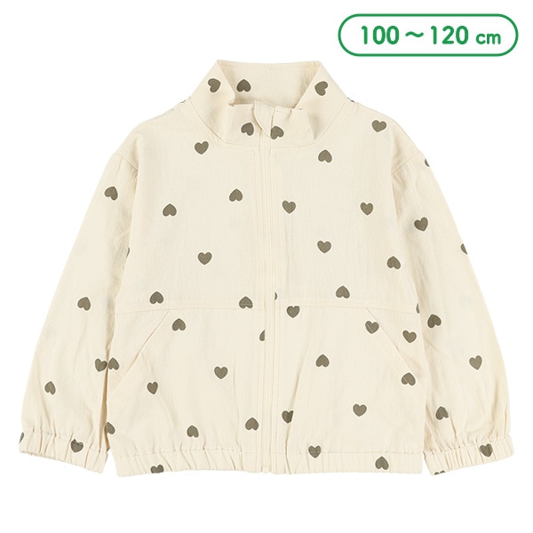 楊柳ガーゼブルゾン