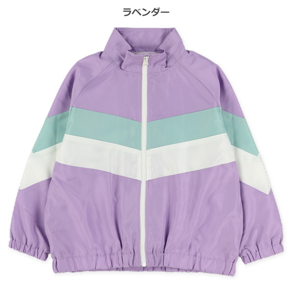 裏メッシュ胸切り替えジャケット