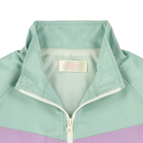 裏メッシュ胸切り替えジャケット