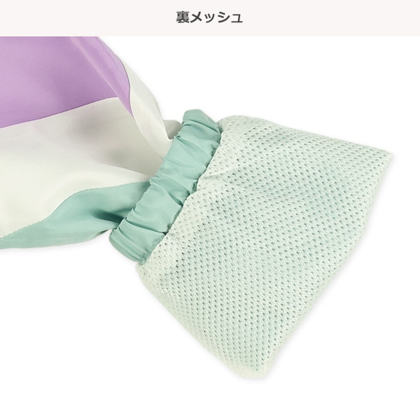 裏メッシュ胸切り替えジャケット