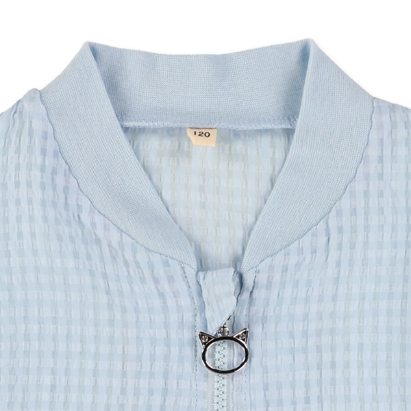 シアーギンガムジャケット