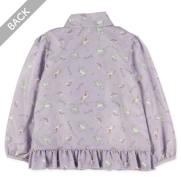 裏メッシュコスメ・ユニコーン総柄ジャケット