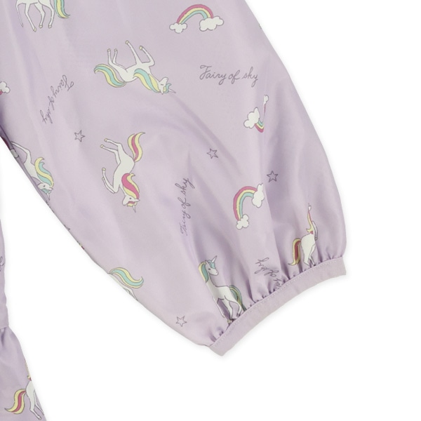 裏メッシュコスメ・ユニコーン総柄ジャケット