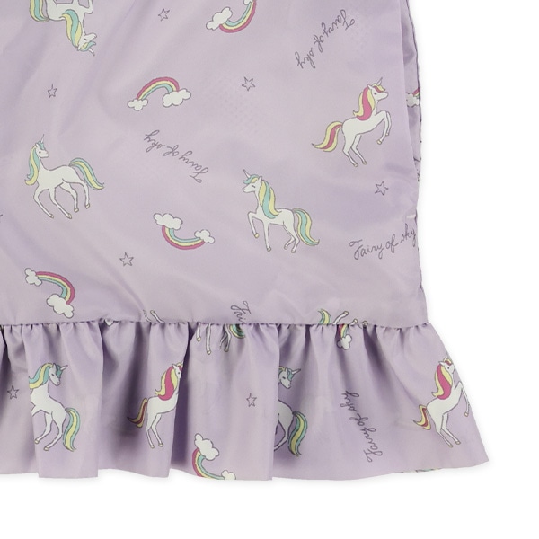 裏メッシュコスメ・ユニコーン総柄ジャケット