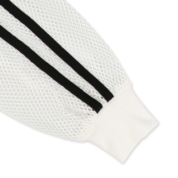 メッシュショート丈スタンドカラーブルゾン