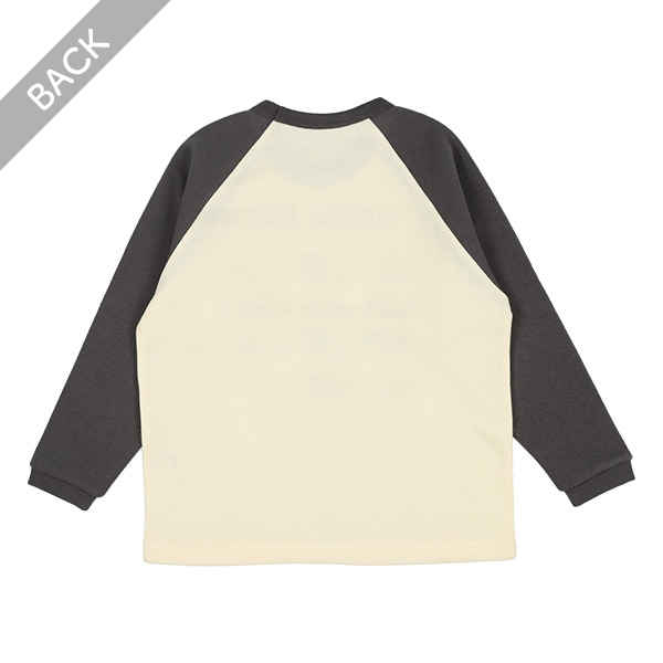 裏起毛ラグラン長袖パジャマ（はたらくくるま図鑑）