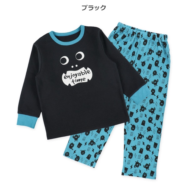 裏起毛長袖パジャマ（モンスター）