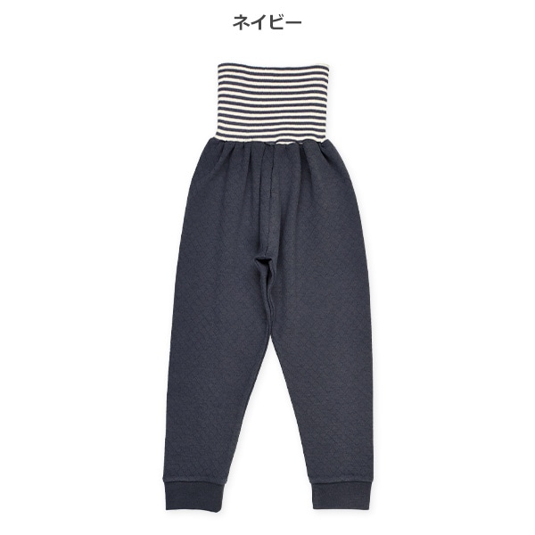 2枚組ソフトキルト腹巻付きスペアパンツ（星柄・無地）