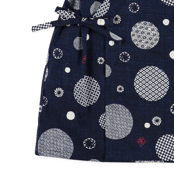 甚平（ドット・和柄）