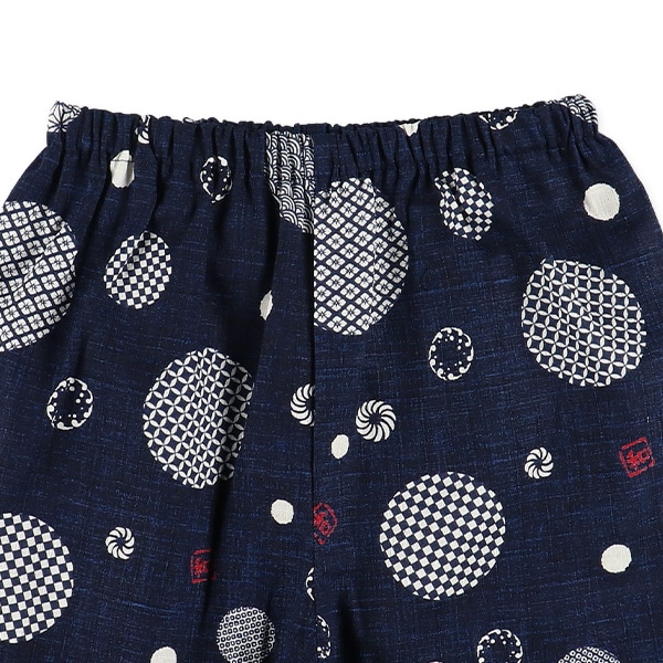 甚平（ドット・和柄）