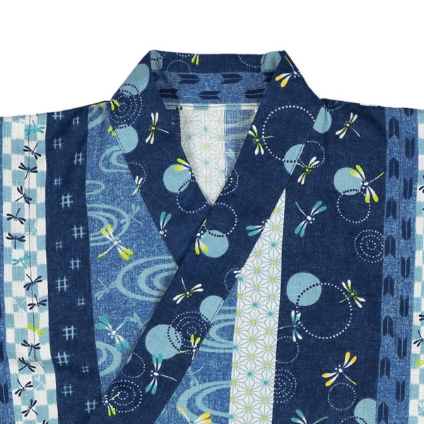 甚平（ストライプ・とんぼ）