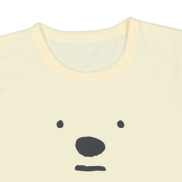 半袖パジャマ（しろくまフェイス）