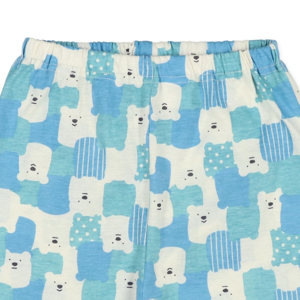 半袖パジャマ（しろくまフェイス）