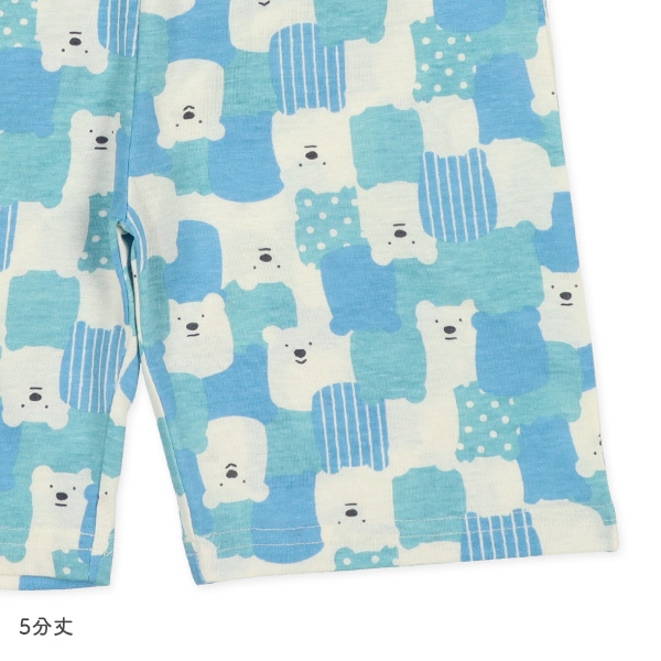 半袖パジャマ（しろくまフェイス）