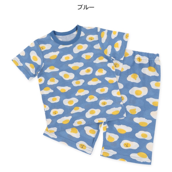 半袖パジャマ（目玉焼き総柄）