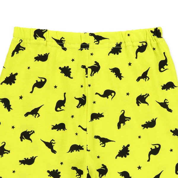 蓄光プリント半袖パジャマ（化石・恐竜）