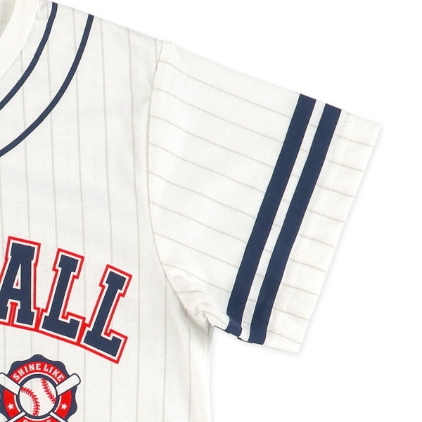 半袖パジャマ（ユニフォーム柄）