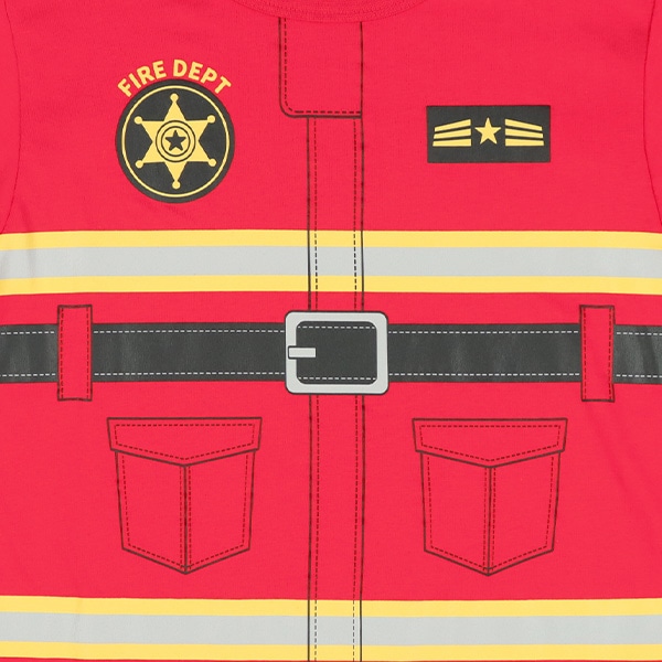 なりきり半袖パジャマ（消防士）