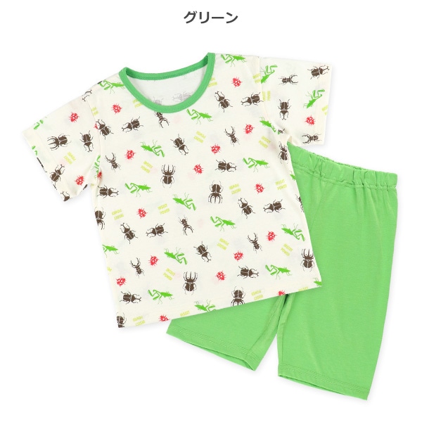 半袖パジャマ（昆虫）