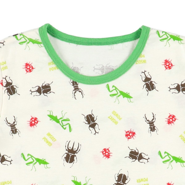 半袖パジャマ（昆虫）