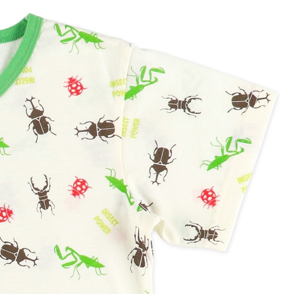 半袖パジャマ（昆虫）