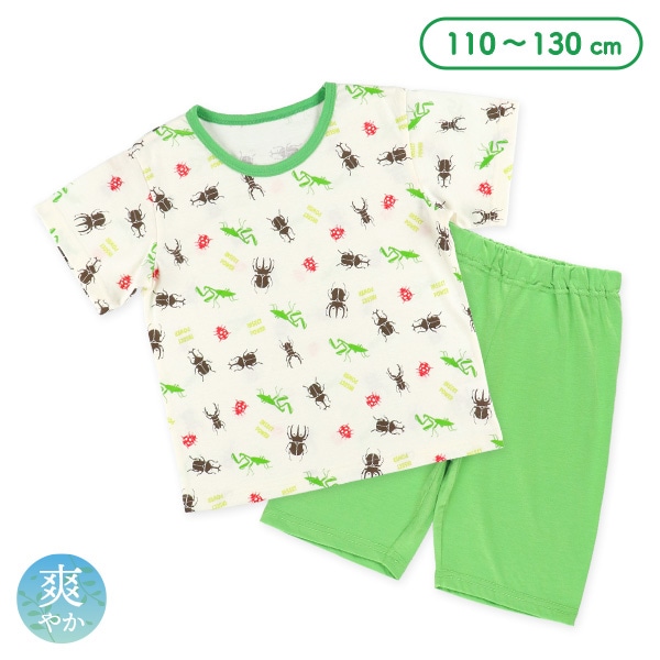 半袖パジャマ（昆虫）
