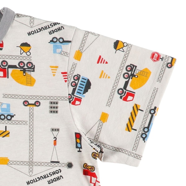 半袖パジャマ（工事現場）