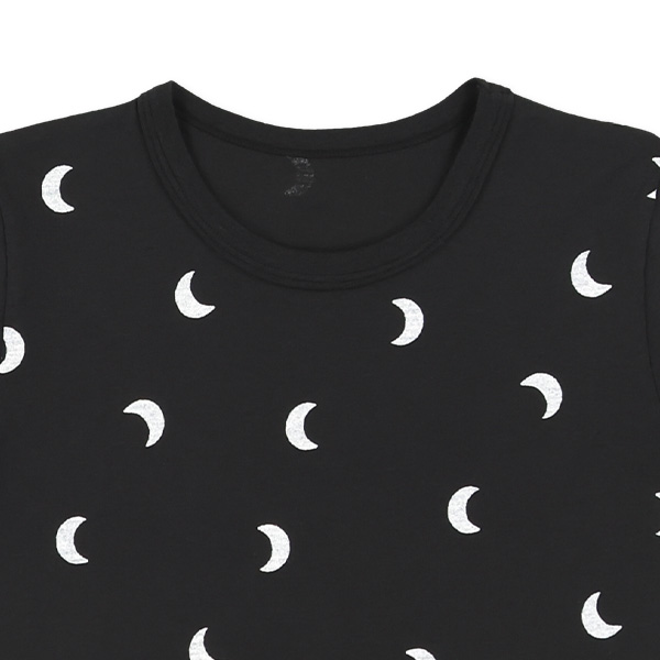 半袖パジャマ（三日月総柄）