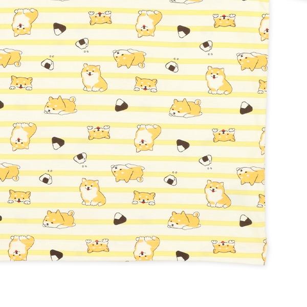 腹巻付き半袖パジャマ（柴犬）