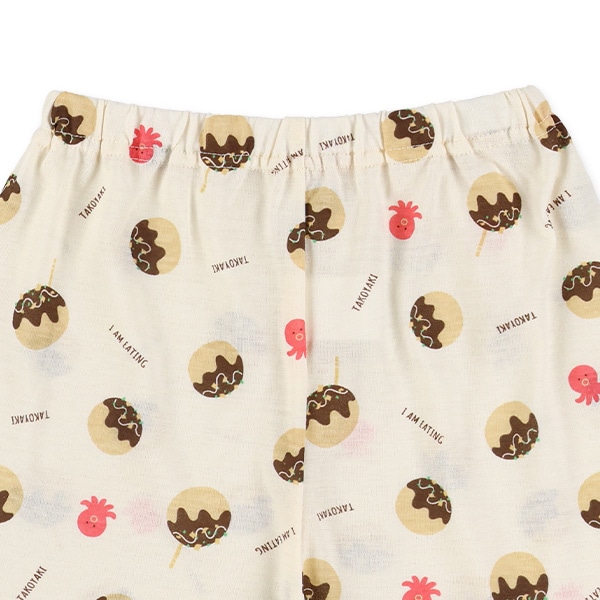 半袖パジャマ（たこ焼き総柄）