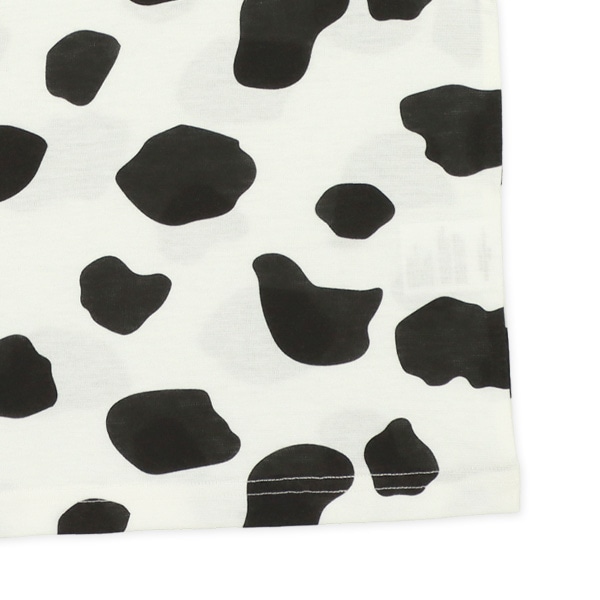 腹巻付き半袖パジャマ（うし柄）