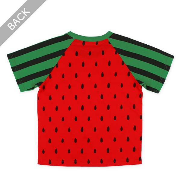 ラグラン半袖パジャマ（スイカ）