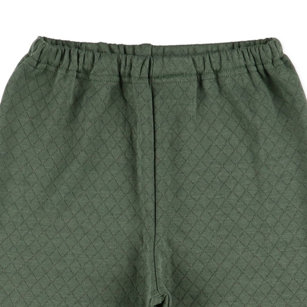 ソフトキルト長袖パジャマ（カラフル恐竜）