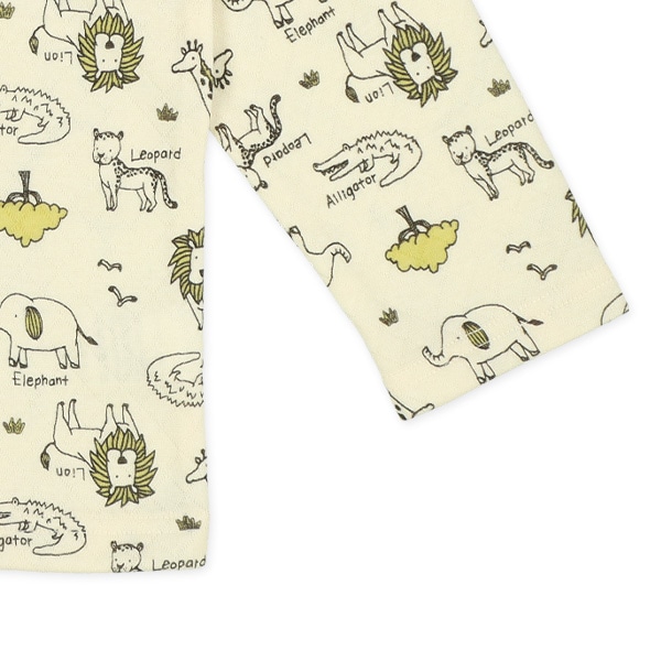 ソフトキルト長袖パジャマ（アニマル）