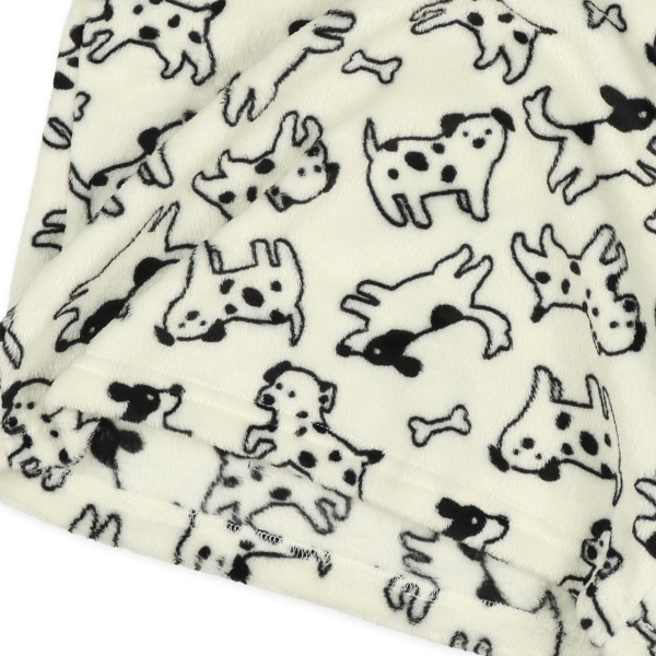 マイクロフリース長袖パジャマ（いぬイロイロ）