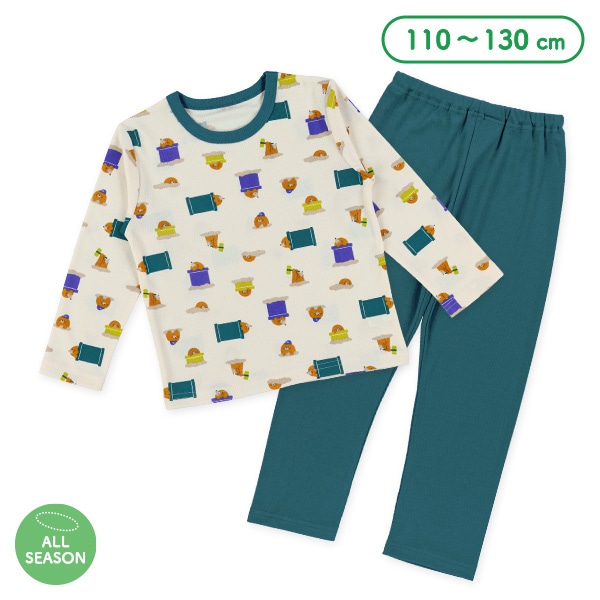 長袖パジャマ（もぐら）