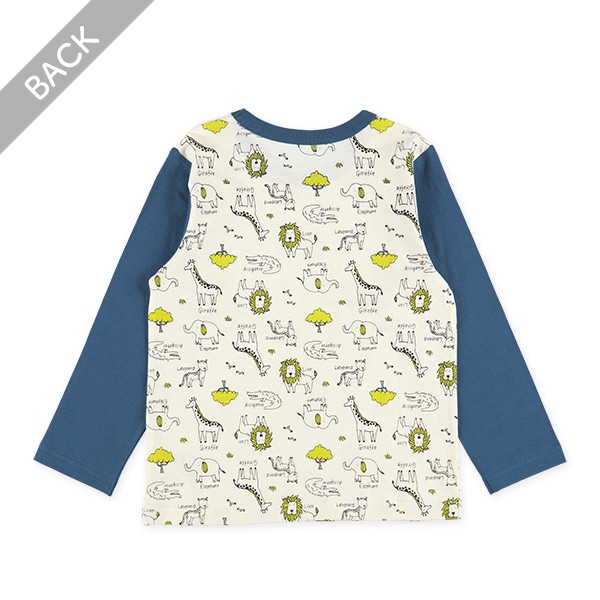長袖パジャマ（サバンナアニマル）