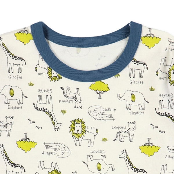 長袖パジャマ（サバンナアニマル）