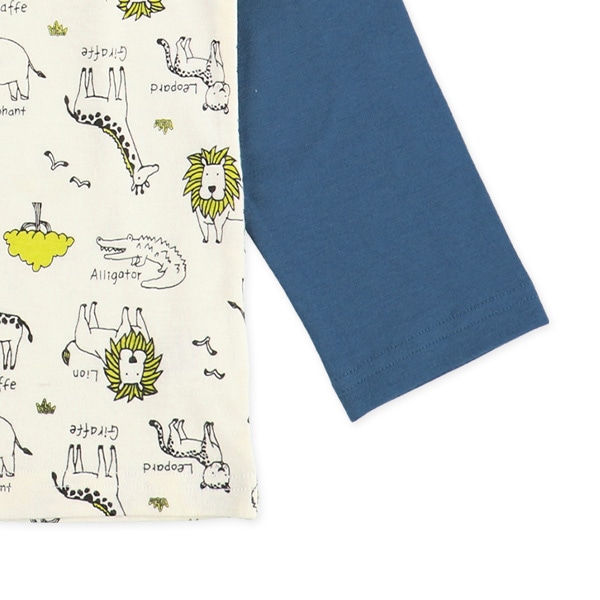 長袖パジャマ（サバンナアニマル）