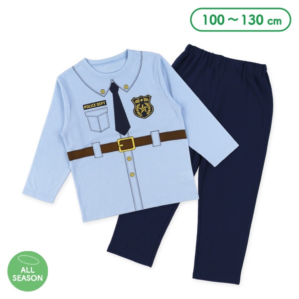 なりきり長袖パジャマ（ポリス）