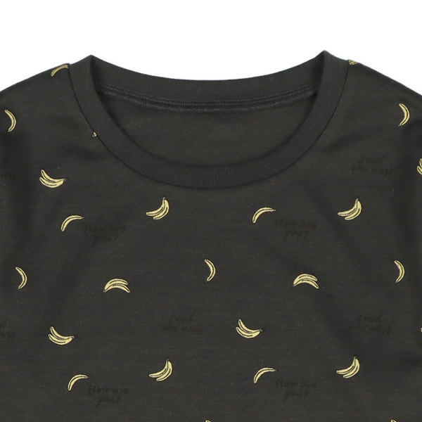 長袖パジャマ（バナナ総柄）