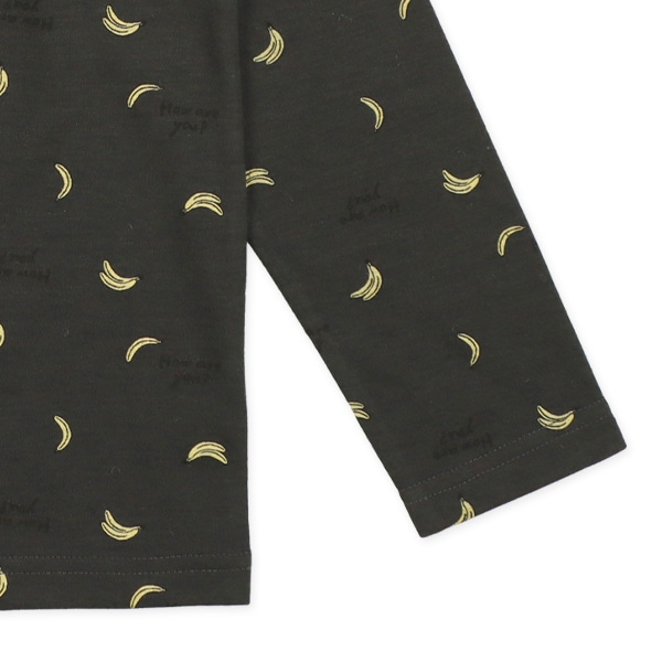 長袖パジャマ（バナナ総柄）