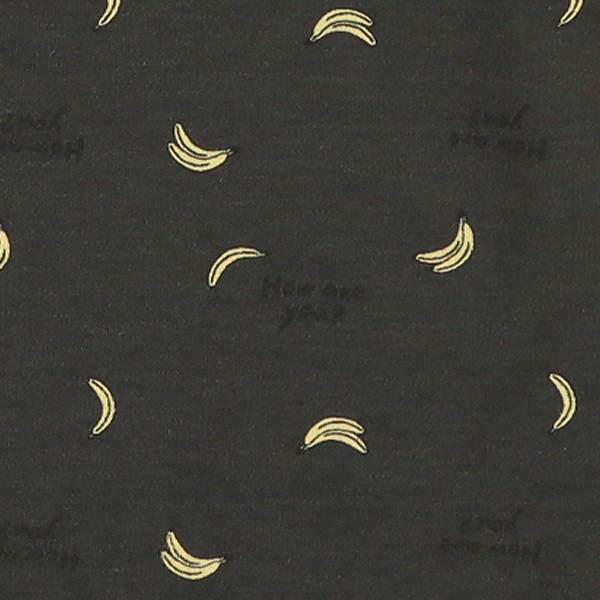 長袖パジャマ（バナナ総柄）