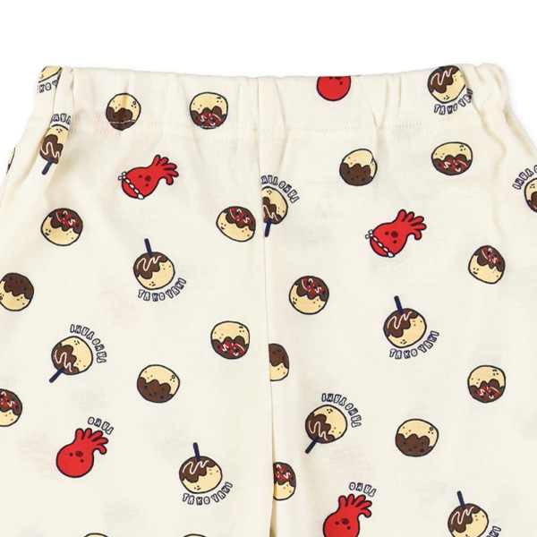 長袖パジャマ（たこ焼き総柄）