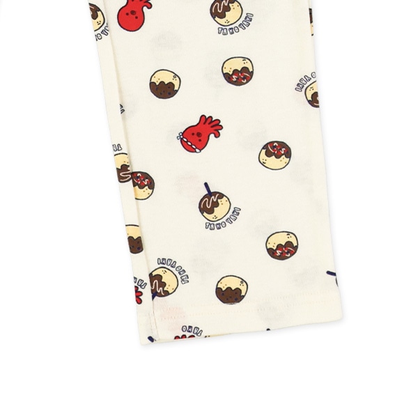 長袖パジャマ（たこ焼き総柄）