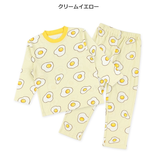 長袖パジャマ（目玉焼き総柄）
