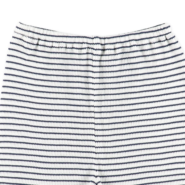 どっちもまえワッフル半袖ルームウェア（ボーダー）