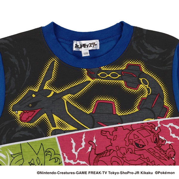蓄光プリント長袖パジャマ（ポケモン）