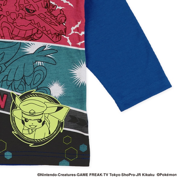 蓄光プリント長袖パジャマ（ポケモン）
